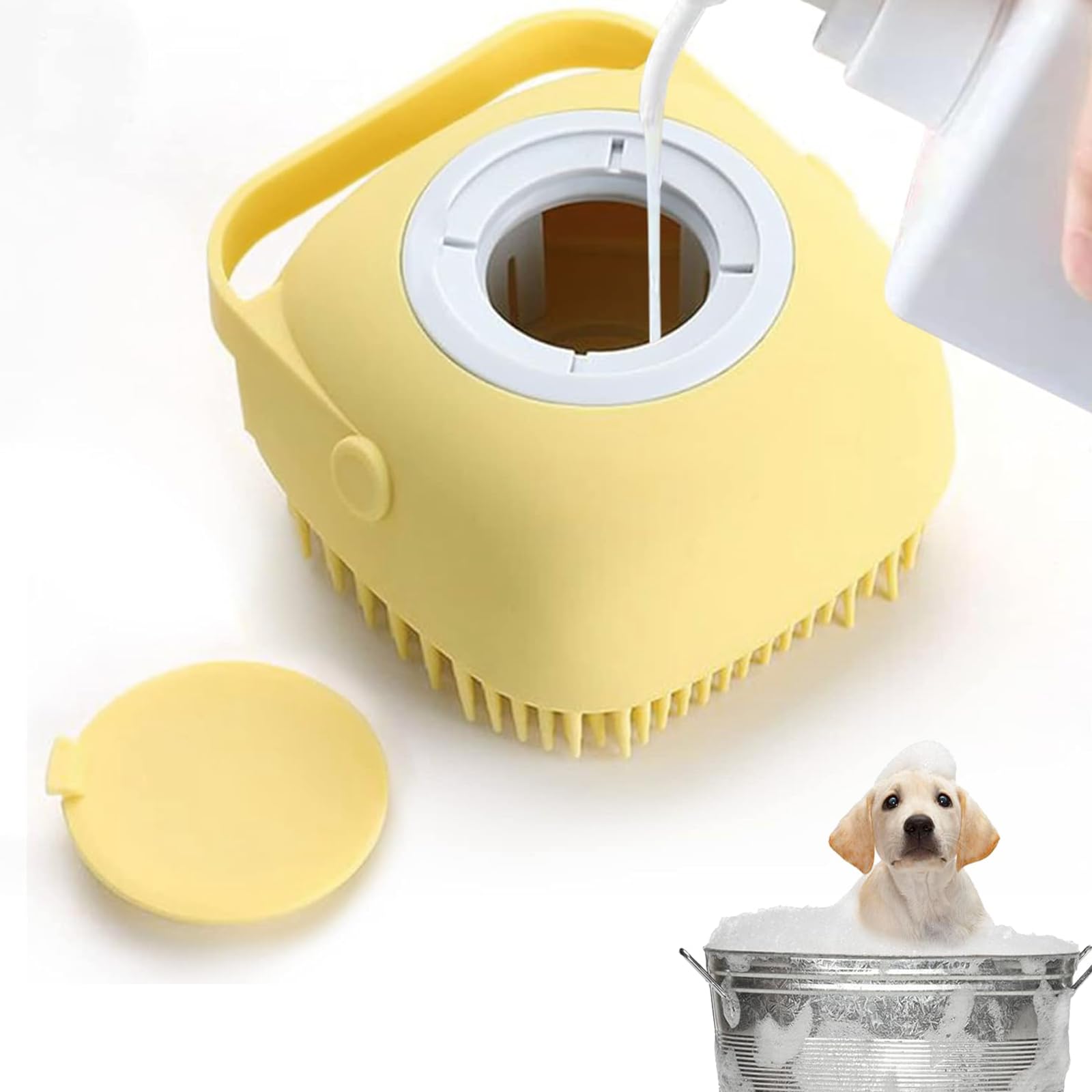 ペット シャンプーブラシ 猫 犬 ブラシ お風呂用 バスブラシ pet-shower-one-new-k.jpg